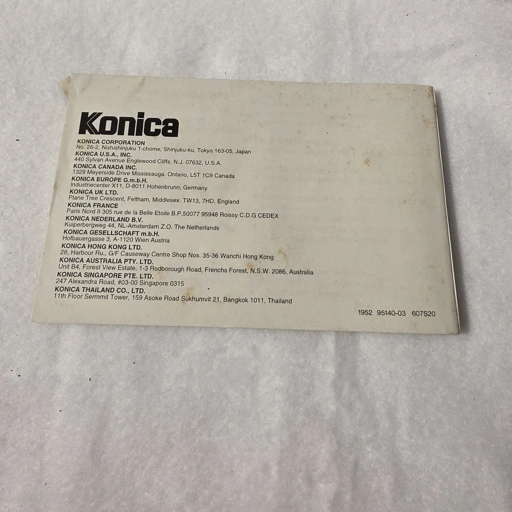 Konica BM-S 100 Super Big Mini APS Film Camera - Silver - 28mm f/3.5 Lens + Case